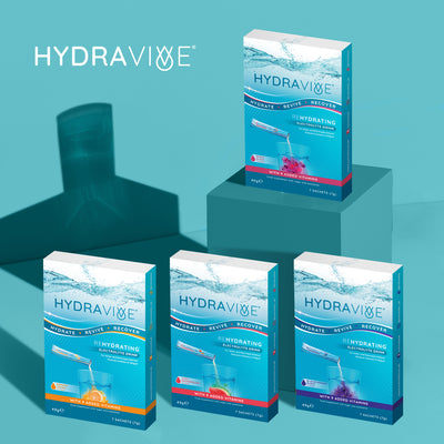 Hydravive Rapid Rehydration Electrolytes Powder - 21 Pack Berry Blast