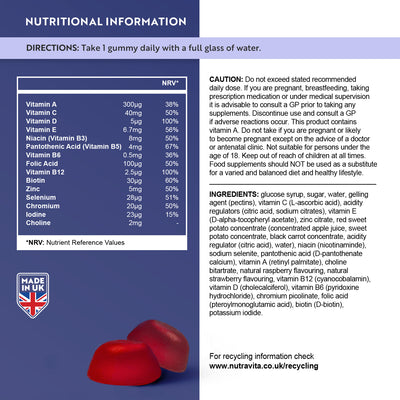 Multivitamin Gummies - 120 Vegan Gummies