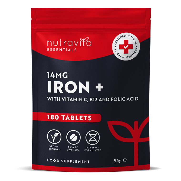 Iron 14mg Essentials 180 Tablets