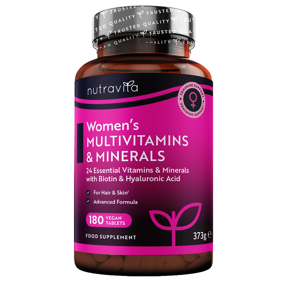 Women's Multivitamins with Biotin and Hyaluronic Acid