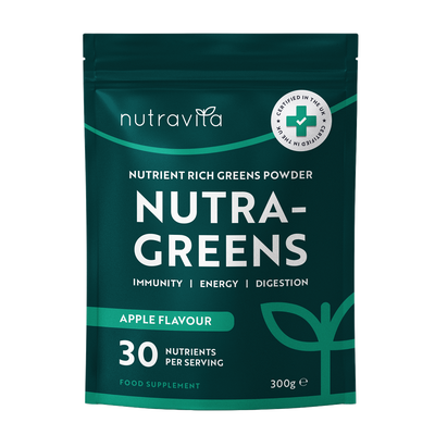 Nutra Greens Blend Powder Complex - Natural Apple
