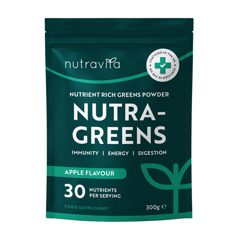 Nutra Greens Blend Powder Complex - Natural Apple