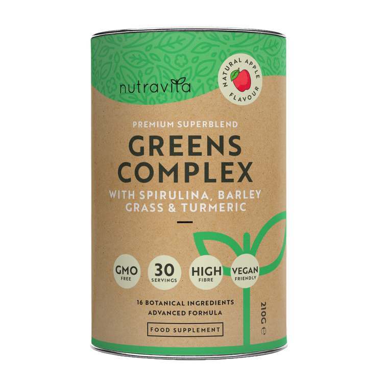 Super Greens Powder Complex - Natural Apple Flavour