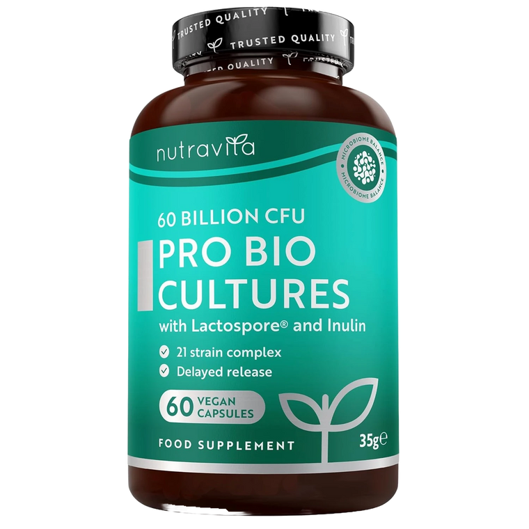 60 Billion CFU Bio Cultures Complex