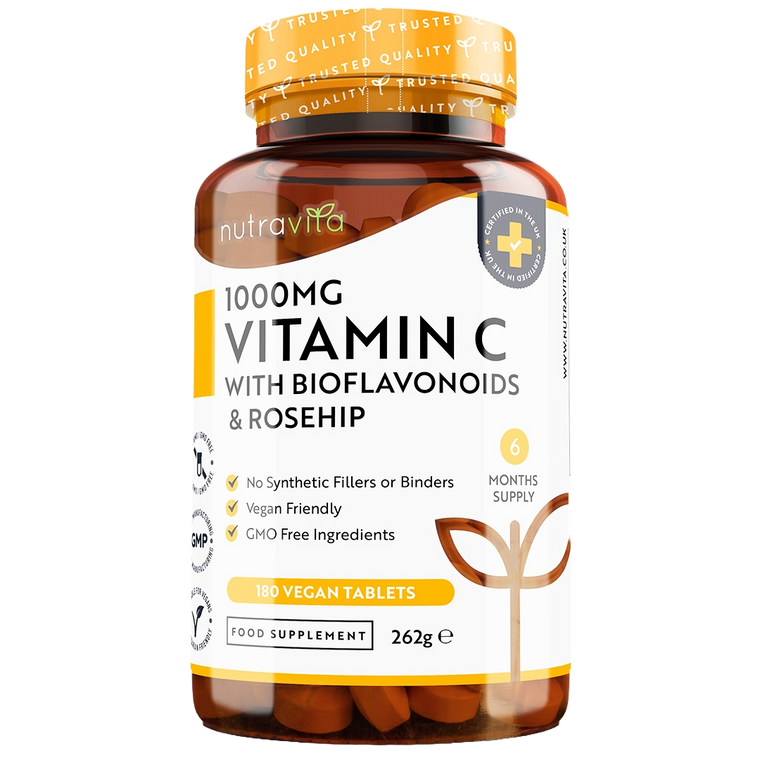 Vitamin C 1000mg with Bioflavonoids & Rosehip